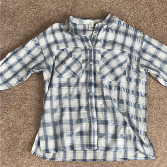 Plaid Button-Up - Picture 1 of 4